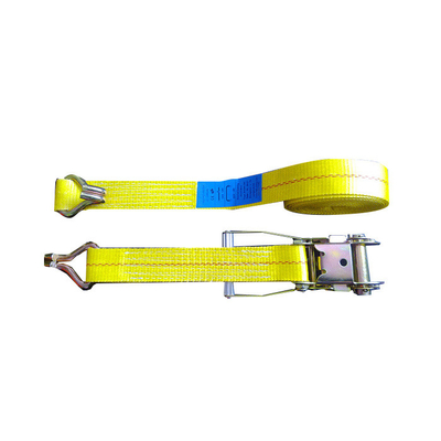 شراء WLL 3335 LBS البوليستر الثقيلة اسئلة التعادل لأسفل الأشرطة مع أزرق / أبيض تسمية online manufacture