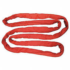 شراء حبال رفع دائرية من البوليستر شديدة التحمل 20 طن، حبال رفع صناعية مقاومة للأشعة فوق البنفسجية online manufacture