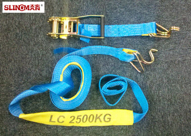 شراء السقاطة الأشرطة LC2500 DN AS / NZS4380 50MM البوليستر الأزرق مع السقاطة واثنين من السنانير البجعة online manufacture