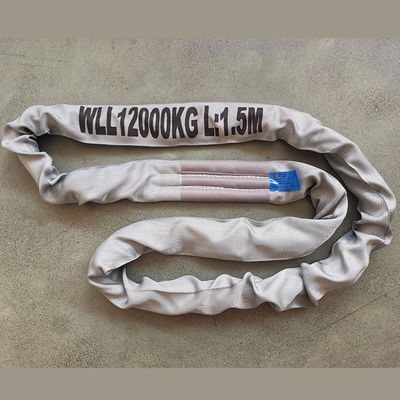 شراء 28mm Diameter Polyester Lifting Sling Offering Good Chemical Resistance and Oem Engineered for Industrial Hoisting Solutions online manufacture